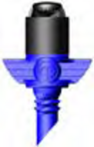 Aquila Jet Sprays 360°x18 Hole BlackCap/BlueBase/dostrek4,6m priemer/1bar - Aquila Jet Spike 310 mm 180° Black Cap/Red Base/dostrek2,3m/1bar, 10/150 ks - box | T - TAKÁCS veľkoobchod