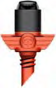 Aquila Jet Sprays 90° Black Cap/Orange Base/dostrek2,4m/1bar - Orbita Spike 200 mm Adjustable Red Base, 10/200 ks-box | T - TAKÁCS veľkoobchod