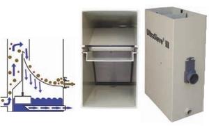 Aquaforte štrbinový gravitačný filter Ultra sieve III 300 s tromi vpusťami - Oase komora ProfiClear pump chamber Compact/Classic | T - TAKÁCS veľkoobchod