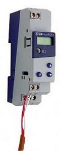 Digitální termostat do elektrického rozvádzača , na DIN lištu - Elektrická prietoková klapka v T-kuse , 50 mm | T - TAKÁCS veľkoobchod