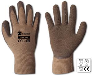 Rukavice GRIZZLY latex 10 - CERVA rukavice BUNTING EVOLUTION GREY PU 10 | T - TAKÁCS veľkoobchod