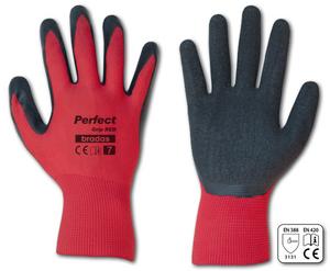 Rukavice PERFECT GRIP RED latex 8 - FISKARS rukavice dámske 8  | T - TAKÁCS veľkoobchod