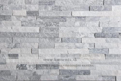 Ice Grey obkladový panel 60 x 15 x 1,5 - 3 cm  - Gneis K5 remienok 2 - 6 cm | T - TAKÁCS veľkoobchod