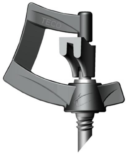 Orbita Micro Sprinkler Standard Grey Base - Mikro ventil mini vari-flow 4,5mm, 50ks/bal | T - TAKÁCS veľkoobchod