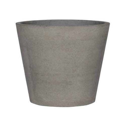 Kvetináč Bucket M 40 x 49,5 cm béžový kartáčovaný - Plastic Pot Inserts, 40 x 30 cm transparentný | T - TAKÁCS veľkoobchod