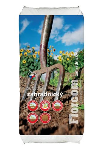 Florcom záhradnícky substrát 50 l - Florcom rašelina pH 3,5 - 5,5 75 l | T - TAKÁCS veľkoobchod