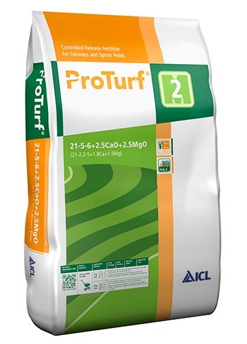 ICL trávnikové hnojivo ProTurf 21-5-6+7CaO+2.5MgO 25 kg - Najžiadanejšie | T - TAKÁCS veľkoobchod