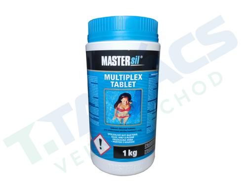 MASTERsil Multiplex tablety 200 g , 1 kg - MASTERsil Chlór stabil 1kg | T - TAKÁCS veľkoobchod