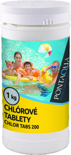 Pontaqua Chlórové tablety 200 g , 1 kg - ASEKO Chlorpure 20l | T - TAKÁCS veľkoobchod