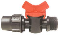 AK cylindrový skrutkovací ventil Lock 16 mm x 1/2"M, PN4 - Plastica Alfa nástrčný cylindrový ventil 3/4 " MM, PN6 | T - TAKÁCS veľkoobchod