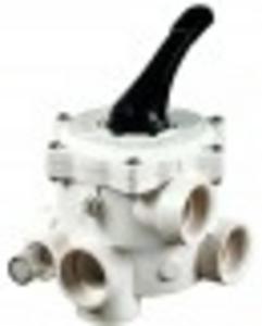PRAHER 6-cestný ventil so spätným preplachom bočný  1 1/2" , lepenie - 6-cestný ventil AZUR TOP 1 1/2" | T - TAKÁCS veľkoobchod