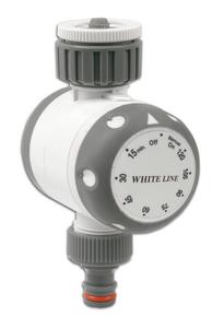 WhiteLine mechanický časovač prietoku vody 3/4" - 1" - WhiteLine prietokomer, LCD display, pracovný tlak 1 - 8 bar, maximálne 60 ° C voda | T - TAKÁCS veľkoobchod