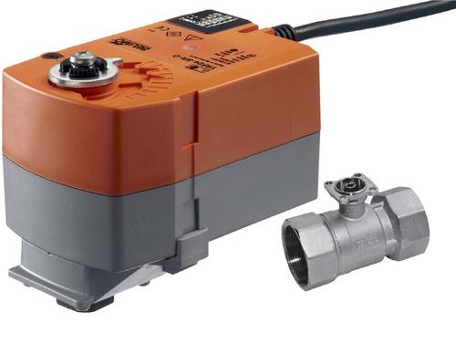 BELIMO dopúšťací ventil 230 V 2,5 Nm vnútorné závity DN15 - 1/2" - Elektronická kontrola hladiny v akumulačnej nádrži na DIN lištu + 7 x sonda | T - TAKÁCS veľkoobchod