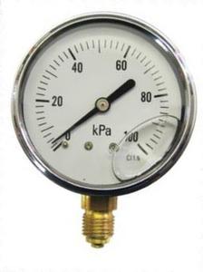 IN-ECO manometer glycerínový , nerezový , MI 63 , 0 - 100 kPa , G 1/4" - IN-ECO filter pre dúchadlo INW , 1 1/4" | T - TAKÁCS veľkoobchod