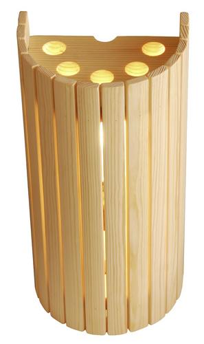 Sentiotec kryt saunového svetla Lipa - Sentiotec drevené vedro s nerezovým vnútrom , 3 l | T - TAKÁCS veľkoobchod