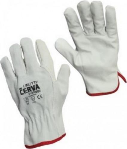 CERVA rukavice LINOTTE celokožené sivé 9 - Rukavice NITROX ORANGE nitryl gumové 9 | T - TAKÁCS veľkoobchod