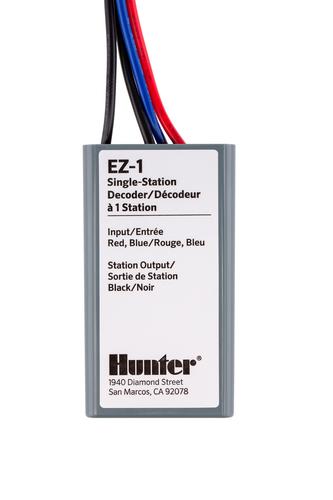 Hunter dekodér pre 1 sekciu EZ-1 + konektory - Hunter WiFi riadiaca jednotka HCC-800-PL, 8 - 38 sekcií, plastová skrinka, extrená | T - TAKÁCS veľkoobchod