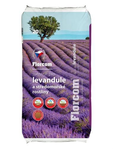 Florcom substrát pre levandule a stredomorské rastliny 20 l - Florcom rašelina pH 3,5 - 5,5 75 l | T - TAKÁCS veľkoobchod