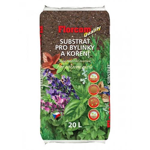 Florcom substrát pre bylinky a korenie Quality 20 l - Florcom substrát pre levandule a stredomorské rastliny 20 l | T - TAKÁCS veľkoobchod