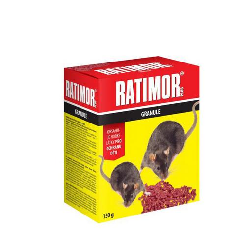 Ratimor plus bromadiolon zrno 150 g - Critox 5 ks, dymovnica proti podzemným škodcom | T - TAKÁCS veľkoobchod