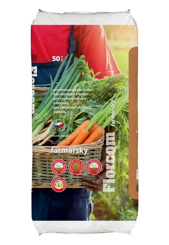 Florcom farmársky substrát 50 l - Florcom záhradnícky substrát Quality 20 l | T - TAKÁCS veľkoobchod
